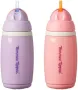 Нова Tommee Tippee 2 броя неразливаща се чаша със сламка, 266 мл, 12+ м, снимка 1
