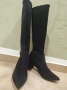 Нови дамски стретч ботуши Peter Kaiser от велур, снимка 4