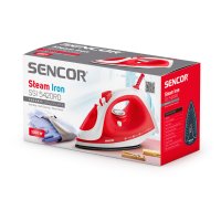 Ютия Sencor SSI 5420RD, 2200W, Червен/Бял, снимка 10 - Ютии - 41584416