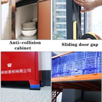 Шумоизолираща уплътнителна лента против сблъсък за мебели врати прозорци , снимка 2 - Други инструменти - 41065952