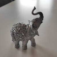 Декоративна фигурка на слон , снимка 2 - Статуетки - 44354092