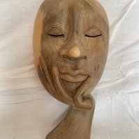 Автентична дървена скулптура Африка, снимка 3 - Антикварни и старинни предмети - 41727829