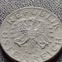 Две монети 1 райхспфенинг 1939г. Трети райх с СХВАСТИКА /5 гроша 1978г. Австрия орел Хералдика 22373, снимка 13 - Нумизматика и бонистика - 40637825