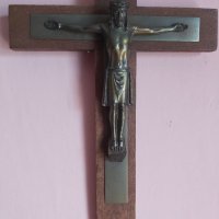Стар кръст , Исус Христос 25х20см, снимка 11 - Други ценни предмети - 41394506