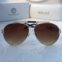 Versace VE2160 мъжки слънчеви очила авиатор унисекс дамски, снимка 2 - Слънчеви и диоптрични очила - 35933232