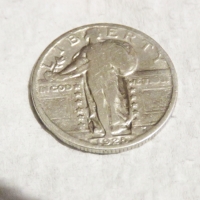 Рядък Колекционерски сребърен QUARTER DOLLAR - 1925 г. - за колекционери и ценители ., снимка 3 - Нумизматика и бонистика - 36063859