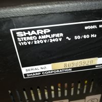 SHARP SM-1122H STEREO AMPLIFIER-MADE IN JAPAN-ВНОС SWISS 2603231922, снимка 11 - Ресийвъри, усилватели, смесителни пултове - 40143854
