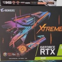 Чисто нова видеокарта GIGABYTE AORUS GeForce RTX3090 XTREME 24GB , снимка 1 - Видеокарти - 34706010