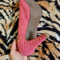Италиански дамски обувки Marco Tozzi, снимка 3 - Дамски обувки на ток - 39346249