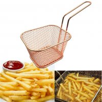 Кошничка за сервиране на пържени картофи и хапки, снимка 6 - Прибори за хранене, готвене и сервиране - 39986323