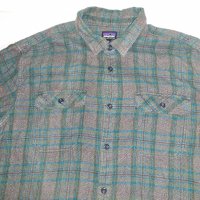 Patagonia Fjord Flannel Shirt (XL) мъжка риза, снимка 2 - Ризи - 38846929