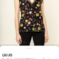 Намален! Liu Jo дамски топ, елегантен потник , снимка 3 - Потници - 41912558