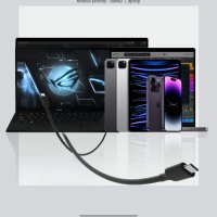 100W USB C зарядно за лаптоп MacBook Lenovo Asus Dell HP Samsung Acer , снимка 3 - UPS захранвания - 41760602