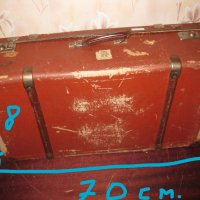 Три стари куфара, за декорация или декупаж. Цена 15 лева, за брой, ако се купят трите заедно - 36 ле, снимка 2 - Антикварни и старинни предмети - 41655605