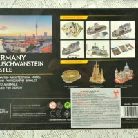 Нов 3D пъзел Natural Geographic: замъкът Neuschwanstein, снимка 2 - Игри и пъзели - 44688072
