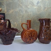 Българска битова керамика, снимка 2 - Кани - 42627449