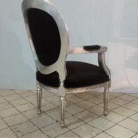 Старинно масивно кресло Medaillon, снимка 2 - Дивани и мека мебел - 41752180