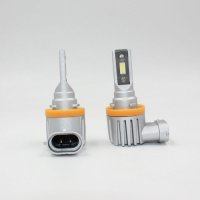 Качествени LED крушки V9 - H8/H11 к-т/2бр/, снимка 3 - Аксесоари и консумативи - 35820088