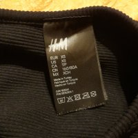 Къс черен потник от H&M, снимка 3 - Потници - 40890070
