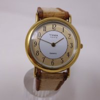 Френски дамски кварцов часовник YEMA, снимка 6 - Дамски - 36100846