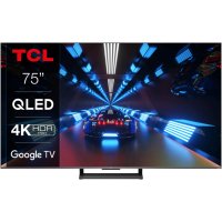 TCL MiniLed 75C845, 75" (189 см), Smart Google TV, 4K Ultra HD, 100 hz, Клас F, снимка 8 - Телевизори - 40773275