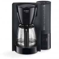 Bosch TKA6A043 кафемашина, черна, кафемашина за шварц кафе, машина за филтърно кафе