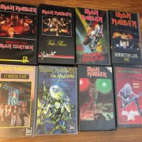 IRON MAIDEN VHS Колекция Видео Касети, снимка 1 - Други музикални жанрове - 41765946