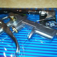 НОВ Пистолет с манометър и маркуч за помпане на гуми 2903231206, снимка 9 - Аксесоари и консумативи - 40178110