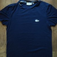 lacoste - страхотна мъжка тениска Размер ХС, снимка 5 - Тениски - 40251309