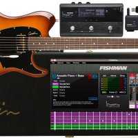 Godin Session TriplePlay wireless MIDI guitar controller + case + FC-1, снимка 1 - Китари - 41653259