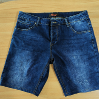 Продавам къси панталони, дънкови, еластични, снимка 1 - Къси панталони - 44559765