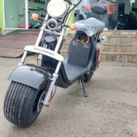 Електрически скутер MaxMotors BIG CITY HARLEY 2000W 60V/20AH Black, снимка 3 - Мотоциклети и мототехника - 34433972