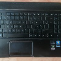 HP dv6/горен безел с клавиатура, снимка 2 - Части за лаптопи - 41456242