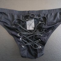 SvenJoiment underwear L луксозен мъжки слип с прозираща мрежа, снимка 8 - Бельо - 41984117