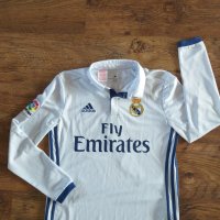 adidas Real Madrid 16/17 - страхотна юношеска блуза, снимка 4 - Детски анцузи и суичери - 41926647