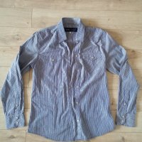 оригинална риза AJ Armani jeans, L и ХL, снимка 4 - Ризи - 44743929