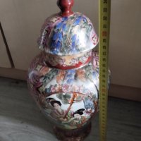 порцеланова азиатска ваза,купа, снимка 3 - Други ценни предмети - 41346378