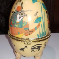 Порцеланово яйце в стил Феберже , снимка 1 - Декорация за дома - 44292686
