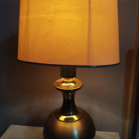 Ретро настолна лампа, снимка 7 - Настолни лампи - 44717174