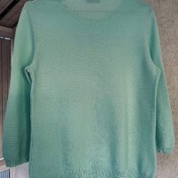 Прекрасна блуза PETER HAHN цвят мента, снимка 6 - Блузи с дълъг ръкав и пуловери - 39757996