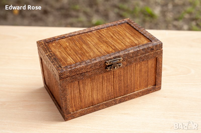 Декоративна дървена кутийка, снимка 1