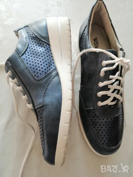 Кожени мокасини /номер 42, снимка 1