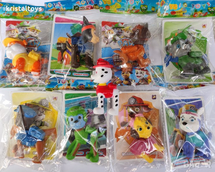 Пес Патрул Детски комплект PAW PATROL - играчки и за торта , снимка 1