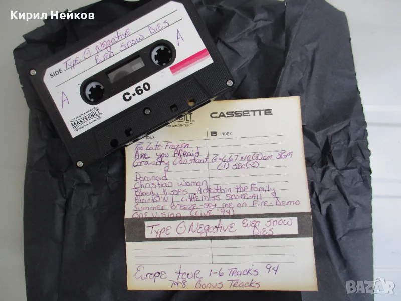 Концертни записи на Type O Negative от 90-те, снимка 1