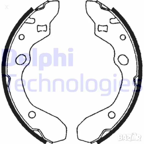 SIMER S528 Задни челюсти MAZDA 323, MX-3 1989-1998 OE BCYD-26-38ZA OE B5Y6-26-38ZA  OE BC1D26310    , снимка 1