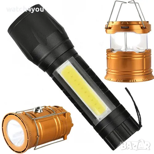 НОВ LED ФЕНЕР POLICE СЪС ZOOM SOS.ФЕНЕРИ С USB КАБЕЛ.СОЛАРНА ЛЕД ЛАМПА.КЪМПИНГ ФЕНЕР.ДЖОБНО ФЕНЕРЧЕ, снимка 1