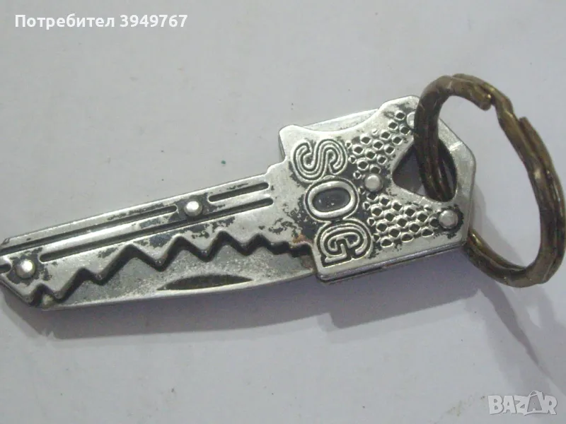 Стара интересна малка ножка-ключ., снимка 1