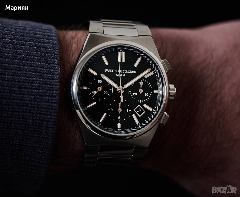 Frederique Constant Highlife Chronograph Automatic - 41 мм - ГАРАНЦИЯ, снимка 1