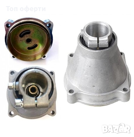 Конус - Конектор с водещо колело за моторна коса, снимка 1