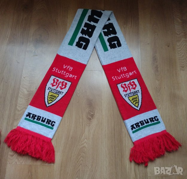 VfB Stuttgart - футболен шал на ФФБ Щутгарт, снимка 1